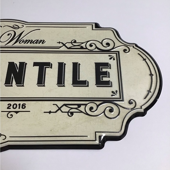 The Pioneer Woman Mercantile Sign Ree Drummond 20” Embossed Tin Farmhouse Booth - Picture 8 of 11